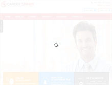 Tablet Screenshot of careershiner.com